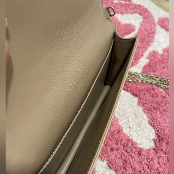Authentic Lady Dior Calfskin Pouch in “Rose Des Vent” - Picture 5 of 9